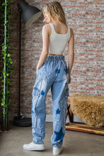 Load image into Gallery viewer, Star Struck Cargo Jeans
