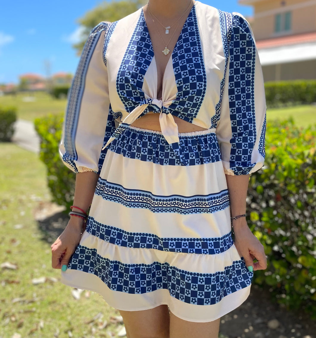 Bonita's Blue Dress